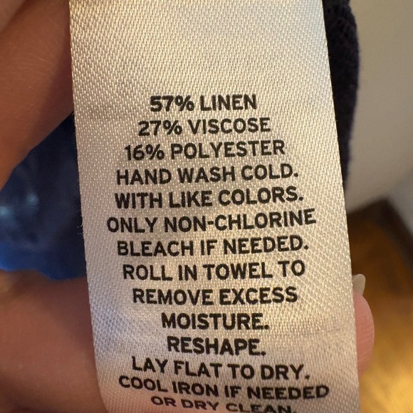 Halogen Navy Open‎ Front Long Sleeve Lightweight Cardigan Sweater XL - Picture 3 of 5